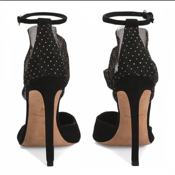 Iro quincia black suede pumps - Picture 3 of 16